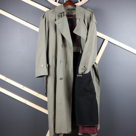 Mark Shale Rain Resistant High End Trench Coat